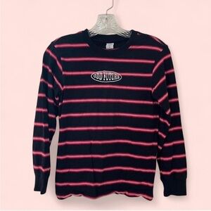 Odd Future Black and Pink Striped long sleeve